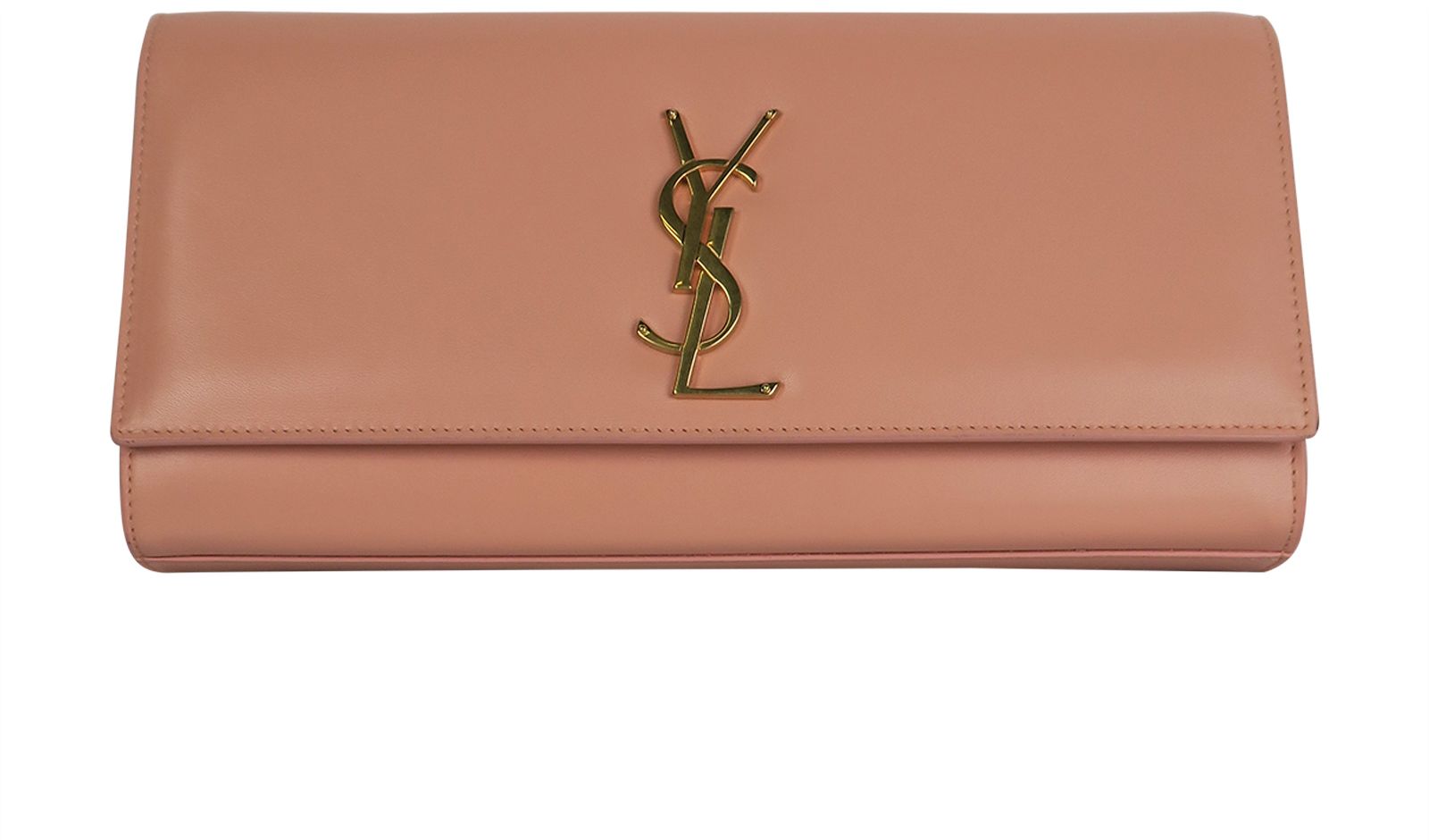 Saint laurent monogram on sale clutch